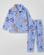 Pijamas de invierno para niños 2 piezas de felpa cálida conjunto pijama infantil invierno en España