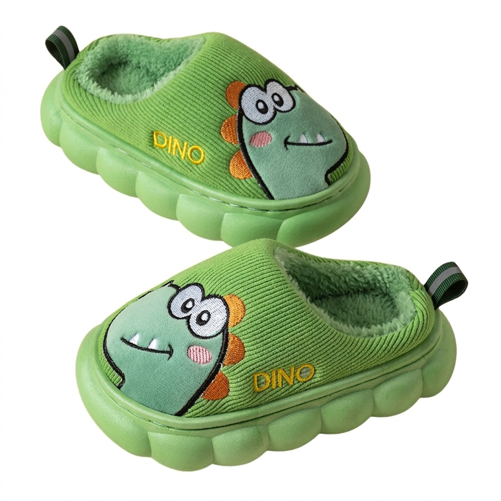 Pantuflas de invierno cálidas con diseño de caricatura en España