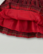 Vestido niña invierno de punto con lazo en el cuello y mangas largas estilo clásico,Ideal para primavera en España