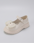 Zapato Niña Perlas Elegante