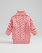 Suéter niño cuello alto de punto con oso, ropa infantil invierno Ideal para clima otoñal y  en España
