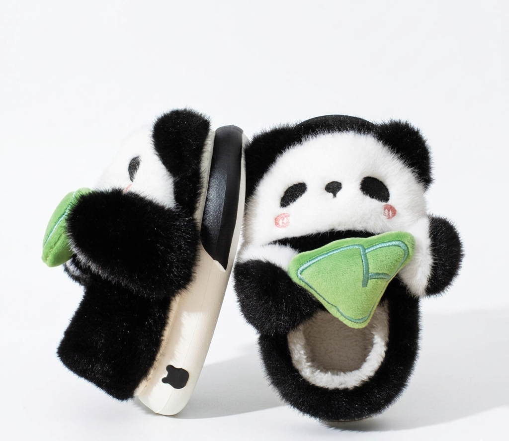 Pantuflas de invierno cálidas con diseño de dibujos animados en España