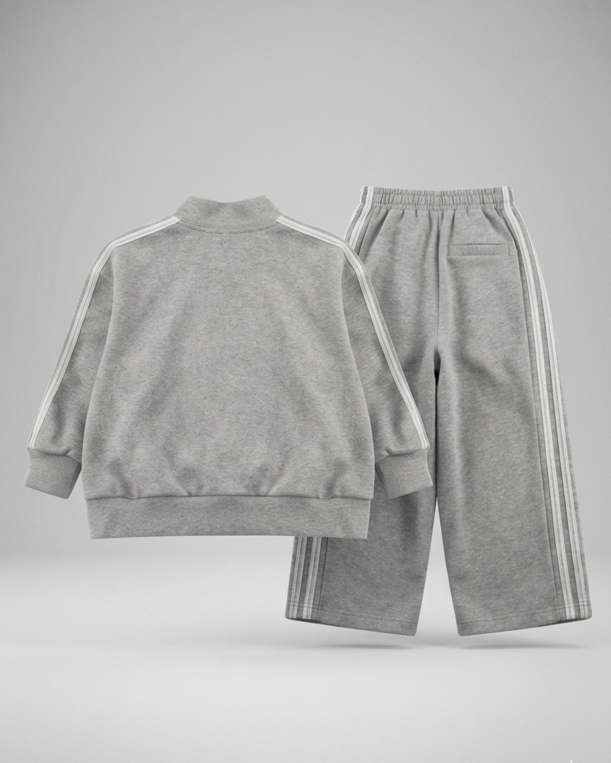 Conjunto deportivo niña otoño invierno 2 piezas con rayas laterales  en España