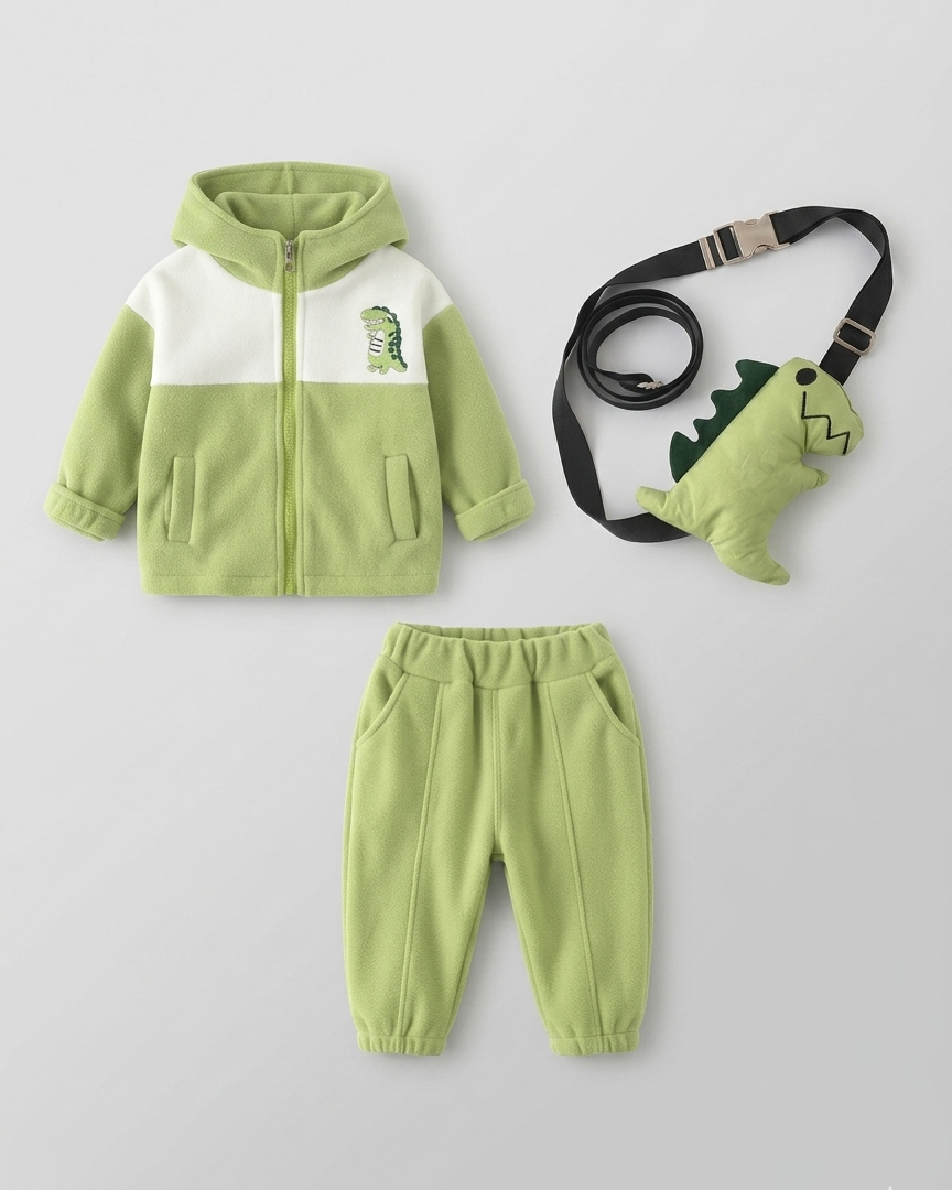 Conjunto ropa bebé invierno 2 piezas: chaqueta y pantalón con bolso pequeño tipo peluche  conjunto niño invierno en España