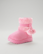 Bota Invierno Infantil Forro de Piel Cálido