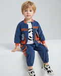 Conjunto Niño Terciopelo 2 Piezas  Chaqueta y Pantalón