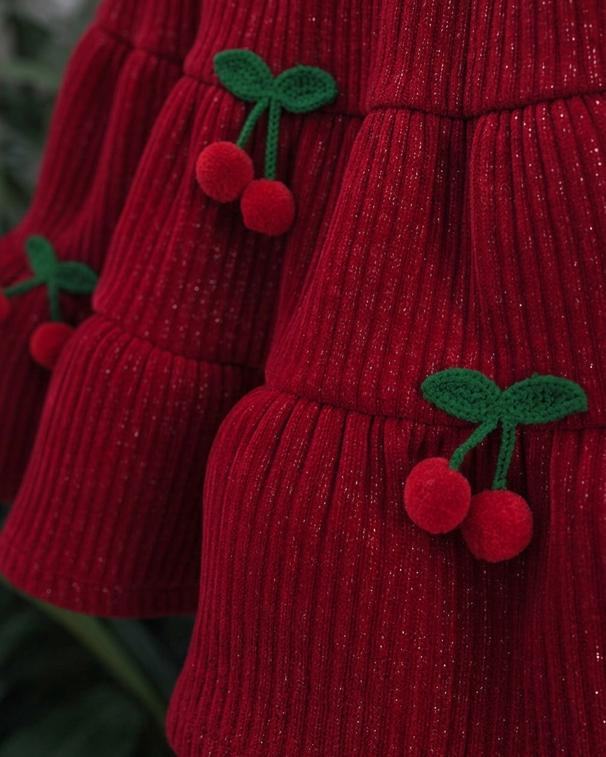 Conjunto niña invierno 2 piezas suéter con corazones en relieve y pantalón acanalado ropa niña en España