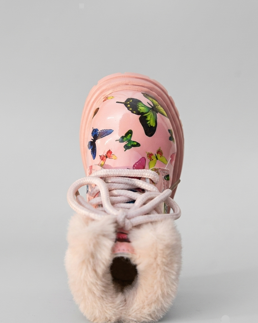 Botas Peluche Niña Invierno Cálido