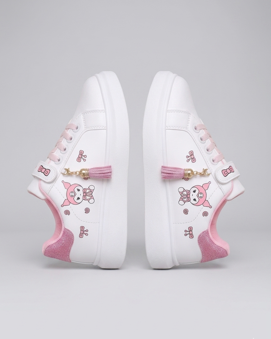 Zapato rosa encantador para niña con diseño de dibujos animados en España