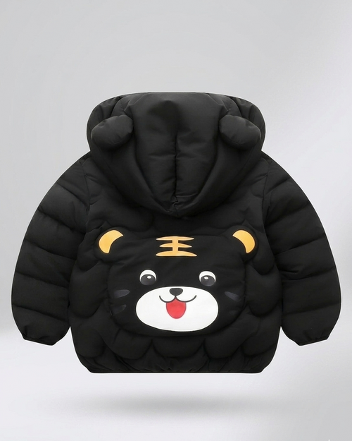 Chaqueta Acolchada Niño con Capucha ,Abrigo Infantil Invierno