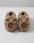 Pantuflas de invierno cálidas con diseño de oso para niños en España