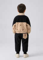 Conjunto de invierno niño 2 piezas chaqueta con cremallera y pantalón deportivo Lucky Bear en España