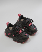 Zapatillas Negras Rosa Niña Deportivas