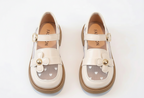 Zapato transparente decorativo con flor brillante de verano para niñas en España