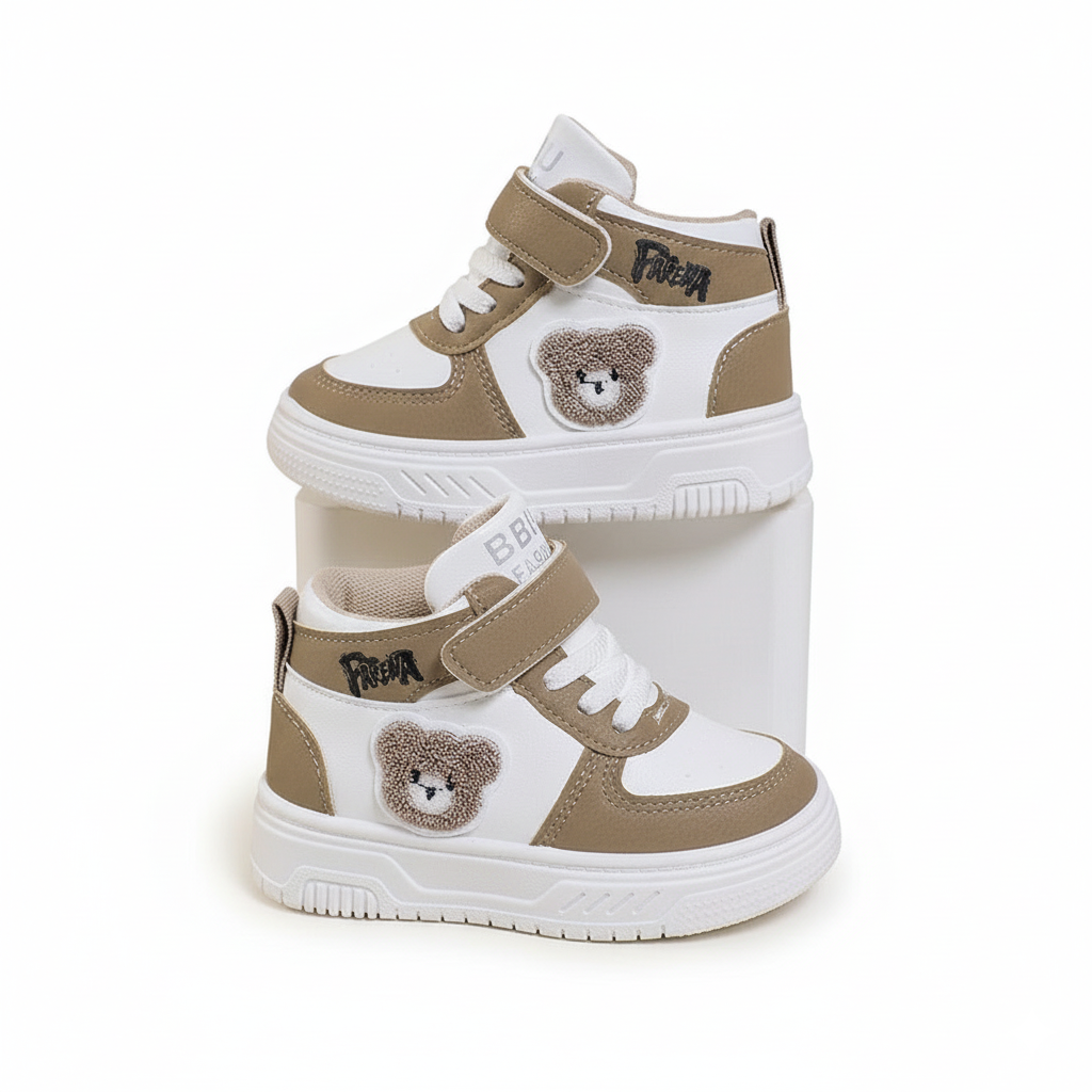 Zapatillas deportivas de diseño de goma con interior acolchado y cálido 