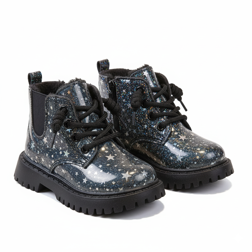 Botas 'Magic Stars' Calor y glamour para sus pies par de botas