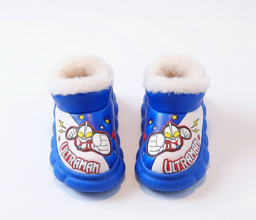 Bota de invierno “Ultraman” acolchada y cálida con diseño de dibujos animados en España