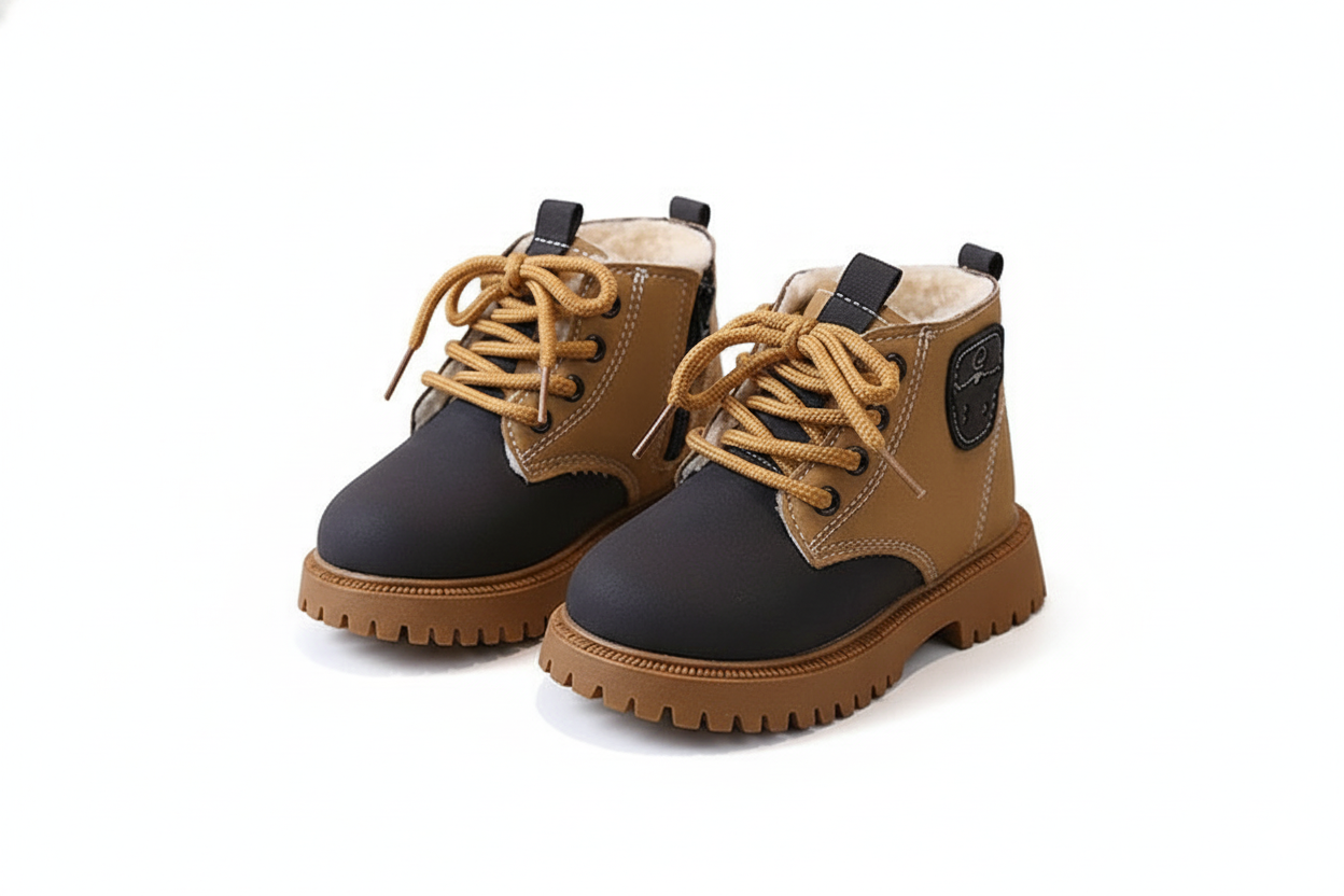 Zapato de invierno con forro suave y cálido, de diseño moderno en España