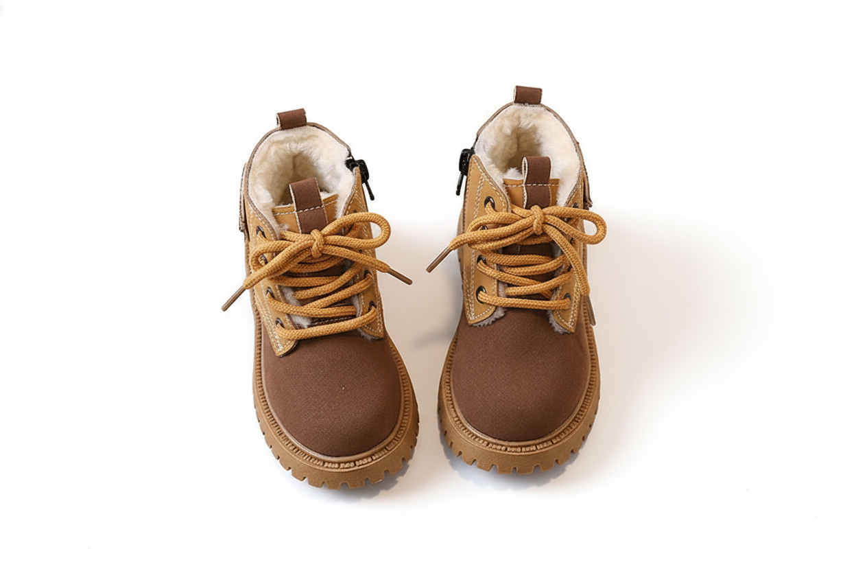 Zapato de invierno con forro suave y cálido, de diseño moderno en España