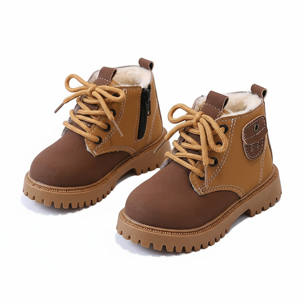 Zapato de invierno con forro suave y cálido, de diseño moderno en España