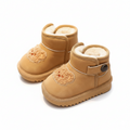 Bota de invierno con diseño adorable decorada con cara de osito en España