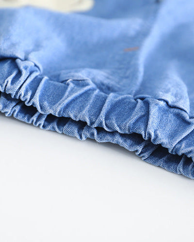 Conjunto bebé niño invierno: camiseta manga larga algodón con capucha y pantalón vaquero en España