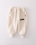 Conjunto de invierno bebé 3 piezas | ropa bebé invierno: sudadera, chaleco acolchado y pantalón con cintura elástica en España