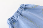 Conjunto niño 3 piezas ropa niño: chaqueta de algodón, camiseta de rayas y vaqueros cómodos en España