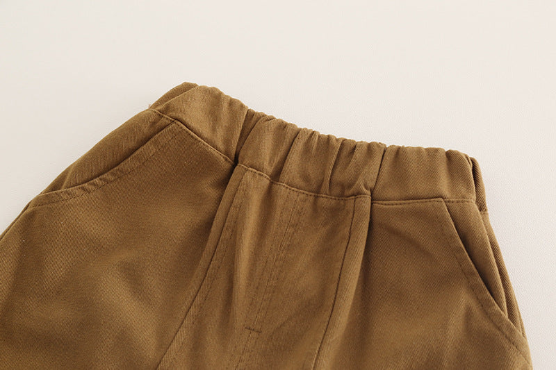 Conjunto niño 3 piezas ropa bebé invierno: camisa vaquera, suéter de lana y pantalón otoño invierno en España