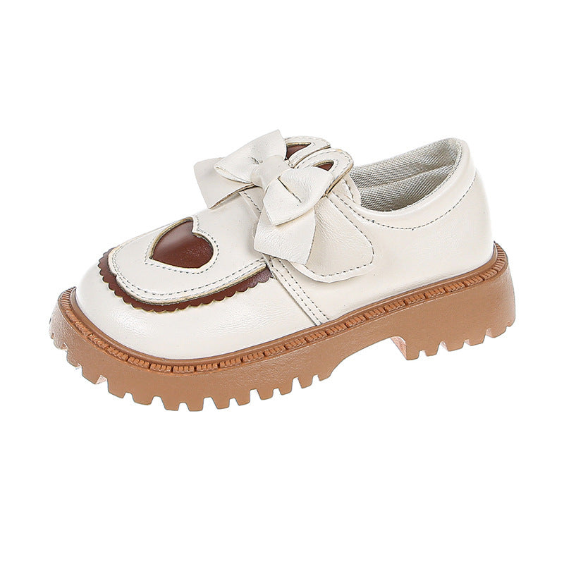Zapato clásico elegante para niña con diseño de lazo frontal en España