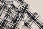 Conjunto bebé niño 3 piezas camisa tartán, camiseta y pantalón vaquero en España