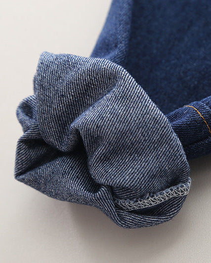 Conjunto niño 3 piezas sudadera y pantalón vaquero con estampado de oso estilo casual otoño, ropa infantil en España