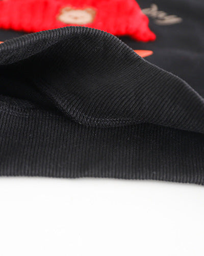 Conjunto bebé niño invierno: camiseta manga larga algodón con capucha y pantalón vaquero en España