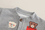 Conjunto bebé niño 3 piezas casual chaqueta camiseta y pantalón en España