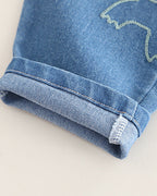 Conjunto infantil 3 piezas dinosaurios para niño: camiseta estampada, interior ligero y pantalón vaquero en España