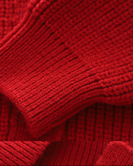 Conjunto niña invierno 2 piezas suéter de lana y falda a cuadros – ropa niña invierno en España