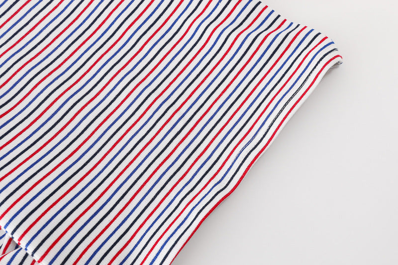 Conjunto niño 3 piezas ropa niño: chaqueta de algodón, camiseta de rayas y vaqueros cómodos en España