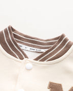 Conjunto niño invierno 3 piezas con chaqueta varsity, camiseta interior y pantalón largo,ropa infantil invierno en España
