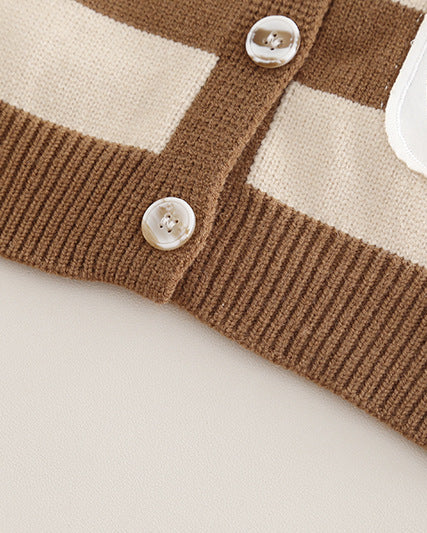 Conjunto infantil 3 piezas bebé y niño: suéter de punto, camiseta de algodón y pantalón cómodo  ropa bebé y ropa infantil invierno en España