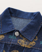 Conjunto niño 3 piezas sudadera y pantalón vaquero con estampado de oso estilo casual otoño, ropa infantil en España