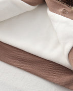 Conjunto ropa bebé invierno 2 piezas: chaqueta acolchada con capucha y pantalón elástico infantil con bolsillos panda en España