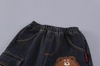 Conjunto bebé 3 piezas invierno chaqueta sudadera pantalón vaquero en España