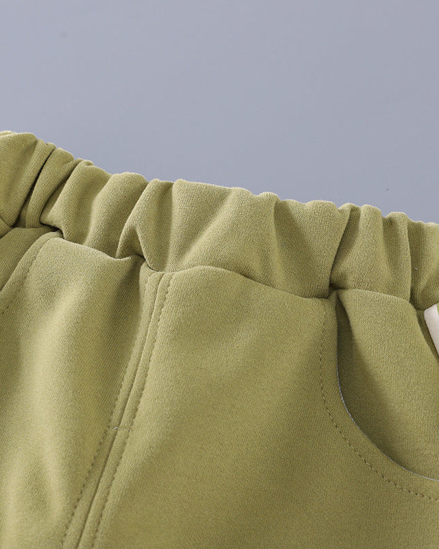 Conjunto deportivo niño 3 piezas con chaqueta, camiseta interior, pantalón y mini mochila chándal infantil invierno en España