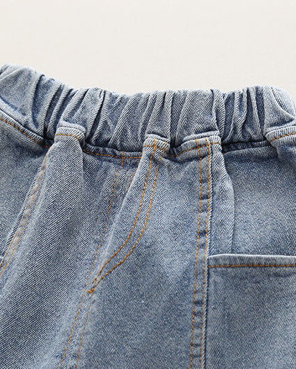 Conjunto niño invierno ropa bebé 2 piezas sudadera manga larga y pantalón vaquero en España