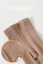 Calcetines niña largos de invierno con lazo clásico y cuadros | calcetines infantiles cálidos en España