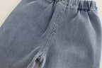 conjunto vaquero 3 piezas con chaqueta denim, camiseta de algodón y pantalón vaquero,Ideal para clima otoñal  en España