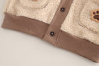 Conjunto bebé invierno 2 piezas chaqueta y pantalón felpa cálida,Ideal para clima otoñal en España