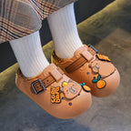 Pantuflas de invierno cálidas con diseño de dibujos animados en España