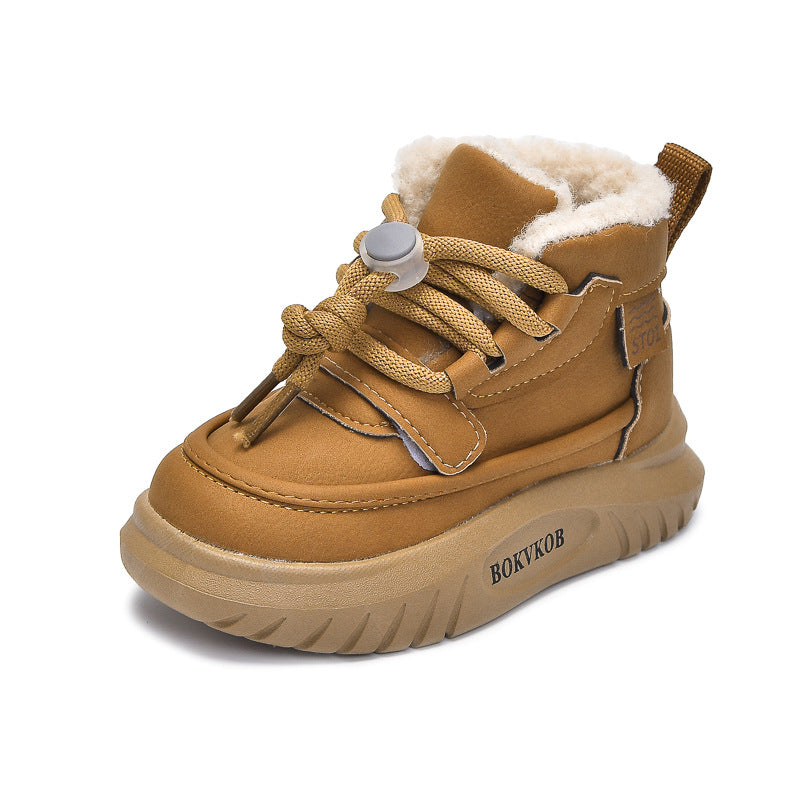 Botas de invierno cálidas con forro de piel suave en España