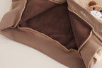 Conjunto bebé invierno 2 piezas chaqueta y pantalón felpa cálida,Ideal para clima otoñal en España
